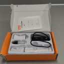 oneisall Dog Clippers with Double Blades,Cordless Small Pet Hair Grooming Trimmer,Low Noise for Trimming Dog's Hair Around Paws, Eyes, Ears, Face, Rump (White)