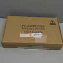 Flameless Candles with Remote, Battery Operated Flickering Flameless Candles, LED Candles with Timer 2/4/6/8H, with Realistic LED Candles Set of 9 (D3 x H 3" 4" 5" 6" 7") (Black)