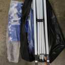 Heavy Duty Pop Up Canopy, Carport Canopy with UV Protection, Waterproof Fabric, Adjustable Heights, and Easy Assembly  Ideal for Outdoor Events, Camping, and Carports (10 x 20) (Blue)