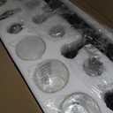 SineRise Black Vanity Light (5-Light, 32-Inch), (3000K/4000K/6000K, Dimmable), Eye Protection LED Bathroom Light Fixture, Modern Wall Light Over Mirror with Clear Glass Shade