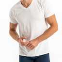 Gildan Men's V-Neck T-Shirts, Multipack, Style G1103 (L)