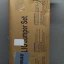 FUNLIO Baby Jumper with Stand for 6-24 Months, Infant Jumper for Indoor/Outdoor Play, Toddler Jumper for Baby Girl/Boy, with Adjustable Chain, Easy to Assemble & Store (with Stand) - Grey