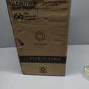 PICNIC TIME Wilderness Wagon Collapsible Folding Wagon, Outdoor Wagon Cart, Sport Utility Wagon, (Brown & Gray)