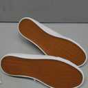 BENPAO Women's Slip on Sneakers Canvas Slip ons Shoes Fashion Comfortable Mules Womens Non Slip Loafers Casual Backless Shoes 7.5