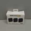 RDE Wireless PRO Compact Wireless Microphone System with Timecode, 32-bit Float On-board Recording, 2 Lavalier Microphones and Smart Charge Case for Filmmaking and Content Creation