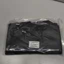 FUXINGYAO Lunch Bag, Reusable Lunch Tote, Lunch Box for Adult Women Men, Insulated Bag Applies to Work, Beach or Travel(Black)