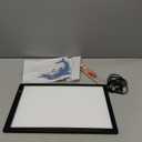 Picovista A4 Light Box for Tracing with 4 Magnets, Light Pad for Diamond Painting Stepless Dimming Drawing Board USB Powered Light Box for Weeding Vinyl Tattoo Drawing X-Ray Viewing Diamond Painting