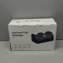 Foot and Calf Massager with Heating, Shiatsu Foot Machine with Massage Rollers, Deep Tissue Massager for Pain Relief, Remote Control with Cord, Gifts for Men and Women（Corded Version）