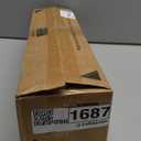 Gold Curtain Rods for Windows 48 to 84 Inch,1 Inch Heavy Duty Curtain Rods,Adjustable Modern Drapery Rod,Window Single Pole 30-84,Brass Gold