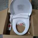 Brondell LE99 Bidet Toilet Seat, Fits Round Toilets, Electric Bidet with Remote, Warm Air Dryer, Strong Wash Mode, Stainless-Steel Nozzle, Saved User Settings & Easy Installation