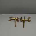 Front Steering Knuckle Spindle Set High Strength Aluminum Alloy Steel for ATV Go Karts UTV Quads