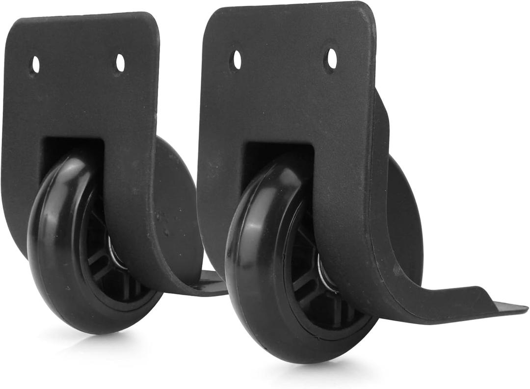 Zoofen Luggage Replacement Wheels 2 pcs Rear Wheels for Suitcase (ZD034)