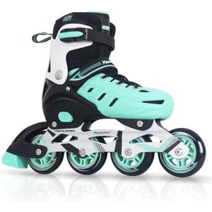 MammyGol Adults Adjustable Inline Skates, Safe and Durable Roller Skates with Giant Wheels, High Performance Professional Skates for Men Women Youth