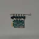 Chenyang Low Profile 4 Ports PCI-E to USB 3.0 HUB PCI Express Expansion Card Adapter 5Gbps for Motherboard