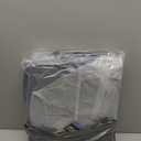 4/2+2 Passenger Golf Cart Cover 800D Marine-Grade Polyester with 2 Zipper Doors, Waterproof Windproof Sunproof Breathable Golf Cart Cover with Storage Bag Fits for Yamaha, Honda, Club car, EZGO