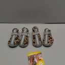 QUMY Dog Shoes for Small Dog, Puppy Dog Boots & Paw Protectors for Winter Snow Day, Summer Hot Pavement, Waterproof in Rainy Weather, Ourdoor Hiking, Indoor Hardfloor with Skid-Resistant Sole (size 5: 2.25"x1.78"(L*W), Leopard)