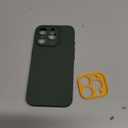 ESR for iPhone16 Pro Case with MagSafe, Supports Magnetic Charging, Smooth & Slim Silicone Case, Shockproof, Full Screen and Camera Protection, Soft Microfiber Lining,Green