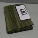 DII Chindi Home Collection Handwoven Multicolor Area Rag Run, 20x31.5, Olive Green