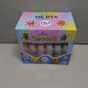 24 Colors Tie Dye Kit, Tie Dye Set for Kids, Pre-Filled Bottles, Non Toxic Permanent Fabric Dye Art Set, Easy DIY Fabric Art - Create Fun (24 Colors)