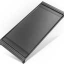 Stove Top Griddle for GE Gas Stove Replacement WB31X24738 Grill Stovetop Cast Iron Pan Flat Plate General Electric Rang Parts Burner Center Griddles Cooktop WB31X24998