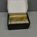 360 Count Extra Heavy Duty Gold Plastic Forks Disposable, BPA-Free, Heat Resistant, Solid and Durable Disposable Forks Bulk, Premium Plastic Forks heavy duty for Party Supply