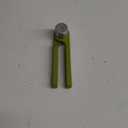 Joseph Joseph Helix Garlic Press Mincer Ergonomic Twist-Action Hand Juicer Stainless Steel, Green