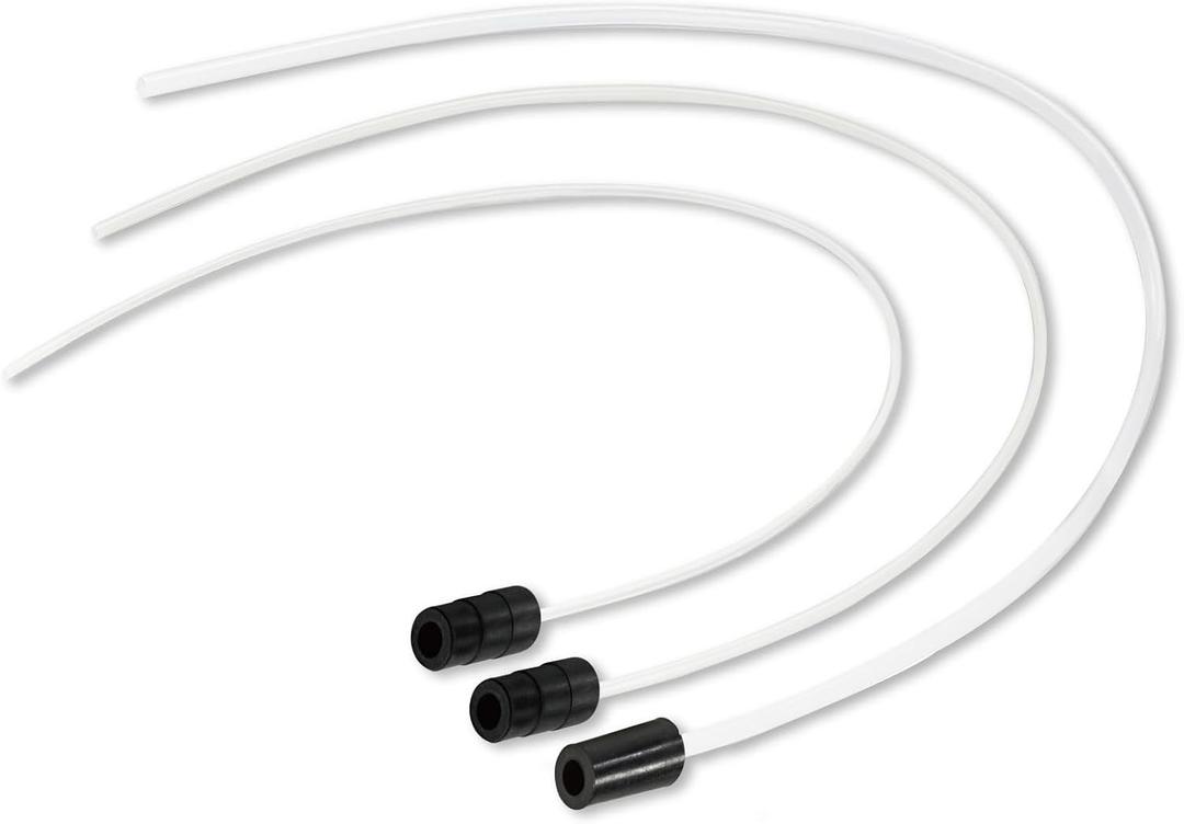 EWK 3-Piece Oil Extractor Tube Hose Set for 8L Manual Vacuum Fluid Extractor EB0317, Replacement Main and Extension Tubes for Engine Oil, Transmission Fluid, Coolant, and Fluid Change Service