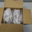 Candleholder Glass Candle Holder Plates Set of 6, Round Glass Candle Tray Plates for Dining Wedding Christmas Party Evening Light, Clear