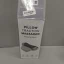 3-in-1 Neck Massager Pillow for Pain Relief, Neck Massager with Heat and Cervical Traction, Deep Tissue Massage Pillow for Shoulder & Back Comfort, Ergonomic Design for Men and Women (Deep Gray)