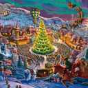 Santas Nordpol: Puzzle Zac Kinkade 1000 Teile, 2 Boxes