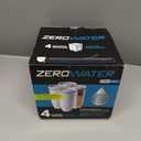 ZeroWater Official Replacement Filter - 5-Stage 0 TDS Water Filter Replacement IAPMO Certified to Reduce Lead, Chromium, and PFOA/PFOS 4-Pack