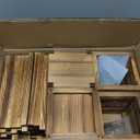 20 Set Wooden Wedding Lantern Centerpiece, Lantern Candle Holder for Farmhouse Candle Lantern for Table Fireplace, Perfect for Table Decoration & Country Barn Weddings(No Candles & Flowers)