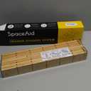 SpaceAid Bamboo Drawer Dividers with Inserts and Labels, Kitchen Adjustable Drawer Organizers, Expandable Organization for Home, Office, Dressers and Bathroom, 6 Dividers with 12 Inserts (17-22 in)