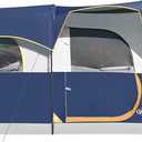UNP Camping Tent 8 Person Waterproof Big Tunnel Tent with Screen Porch,Family Outdoor Large Tents for Camping 20' x 9' x 80in(H)