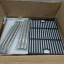 Adviace Replacement Parts for Nexgrill 720-0898, Drip Pan Grease Tray, Grill Heat Plates, Burner Tubes and Igniter, Grill Grates for Nexgrill 720-0898 Deluxe 6 Burner Gas Grill