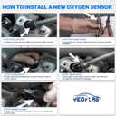 234-9036 Oxygen Sensor Upstream, O2 Sensor Compatible with Infiniti for EX35 for FX35 for G37 for M35, 02 Sensor for Nissan for Altima for Maxima for Rogue for Suzuki for Equator