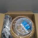 Arc Floor Lamps for Living Room Rattan Boho Floor Lamp with Remote Control,Dimmable LED Floor Lamp Wicker Lamp Shades Black Standing Lamp with 3 Color Temperature Tall Floor Lamps For Bedroom Corner (12Inch, Yellow)