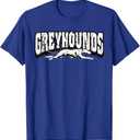 Greyhounds Mascot Back To School Team Spirit T-Shirt, Small
