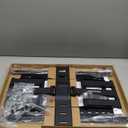 monTEK Ultra Slim TV Wall Mount for 43-90 Inch TVs | 1.1" Thin Low Profile Full Motion Bracket | Dual Swivel Articulating Arms with Tilt | Max VESA 600x400mm | Holds 132lbs | Fits 16"/18" Studs