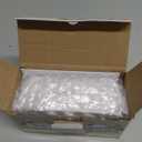 Peakeep Night Light Digital Alarm Clock Battery Operated with Indoor Temperature, Desk Small Clock (White)