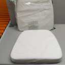 AAAAAcessories D-Shaped Chair Cushions, 2" Thick Dining Chair Pads 17" x 16", Set of 3