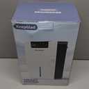 KeepGlad Dehumidifier, 98OZ Dehumidifiers for Home(1000sq.ft), Humidity Display Dehumidifier for Basement Bathroom Bedroom, Auto Shut Off, Washable Filter, Drain Hose, Timer, 7 Ambient Lights, Gray