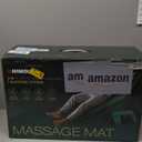 Full Body Massage Mat with Heat, Detachable Massager Pad Deep Tissue Pain Relief,10 Vibrating Motors and 9 Speed Settings for Relaxation at Home or Office