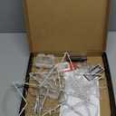 LED Christmas Window Lights,Hopolon 2Pack Hanging Star Lights,73 LED Christmas Star Light Xmas Light Twinkle for 8 Modes with Timer Memory for Indoor Outdoor Wall Holiday Glass Party Decor Warm White