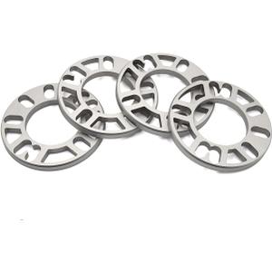 1/2 inches(12mm) Universal Wheel Spacers Adapters Fit Most 4 & 5 Lug Vehicle, 4x100 4x108 4x110 4x112 4x114.3 4x120 4x4.5 5x100 5x108 5x110 5x112 5x114.3 5x120 5x4.5
