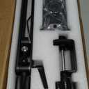 Adjustable Portable Monitor Stand 15.6" - 360 Rotating Base Tall Tablet Desk Arm Holder Stand for iPad Air/Pro/Mini Swivel Flexible Bed Clamp Mount Soporte para Tablet/Monitor Portatil/Ereader