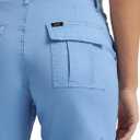 Lee Women's Ultra Lux Comfort with Flex-to-Go Cargo Capri Pant (Blue, M)