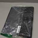 YOTINO Sheet Music Folder, 3 Ring Choral Muisc Folder,13"x10.2" PU Leather Music Binder Black with Elastic Band and Handle Fits Letter, Size 8.5 x 11 inch