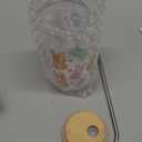 Easter Gift Basket for Women - Cute 16oz Glass Bunny Tumbler with Lid And Straw, Rabbit Bracelet, Bunny Earrings & Socks - Spring Easter Gifts for Her, Mom, Daughter, Sister