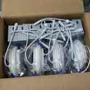 HiBay 8 Pack 4 Inch LED Recessed Lighting, 1200lm 12W=150W, 5CCT Ultra-Thin Recessed Lights, Ceiling Canless Light Fixtures, Dimmable Wafer Downlights -ETL and Energy Star Certified